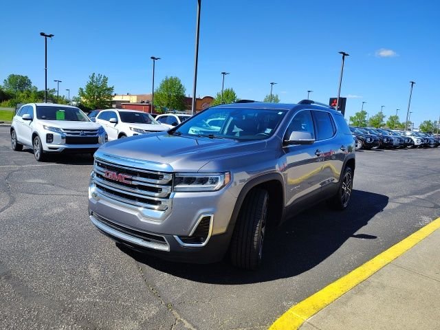 Used 2021 Gray GMC SLT image 3
