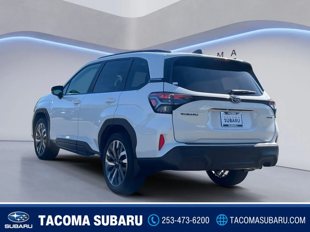 New 2026 White Subaru Touring image 3