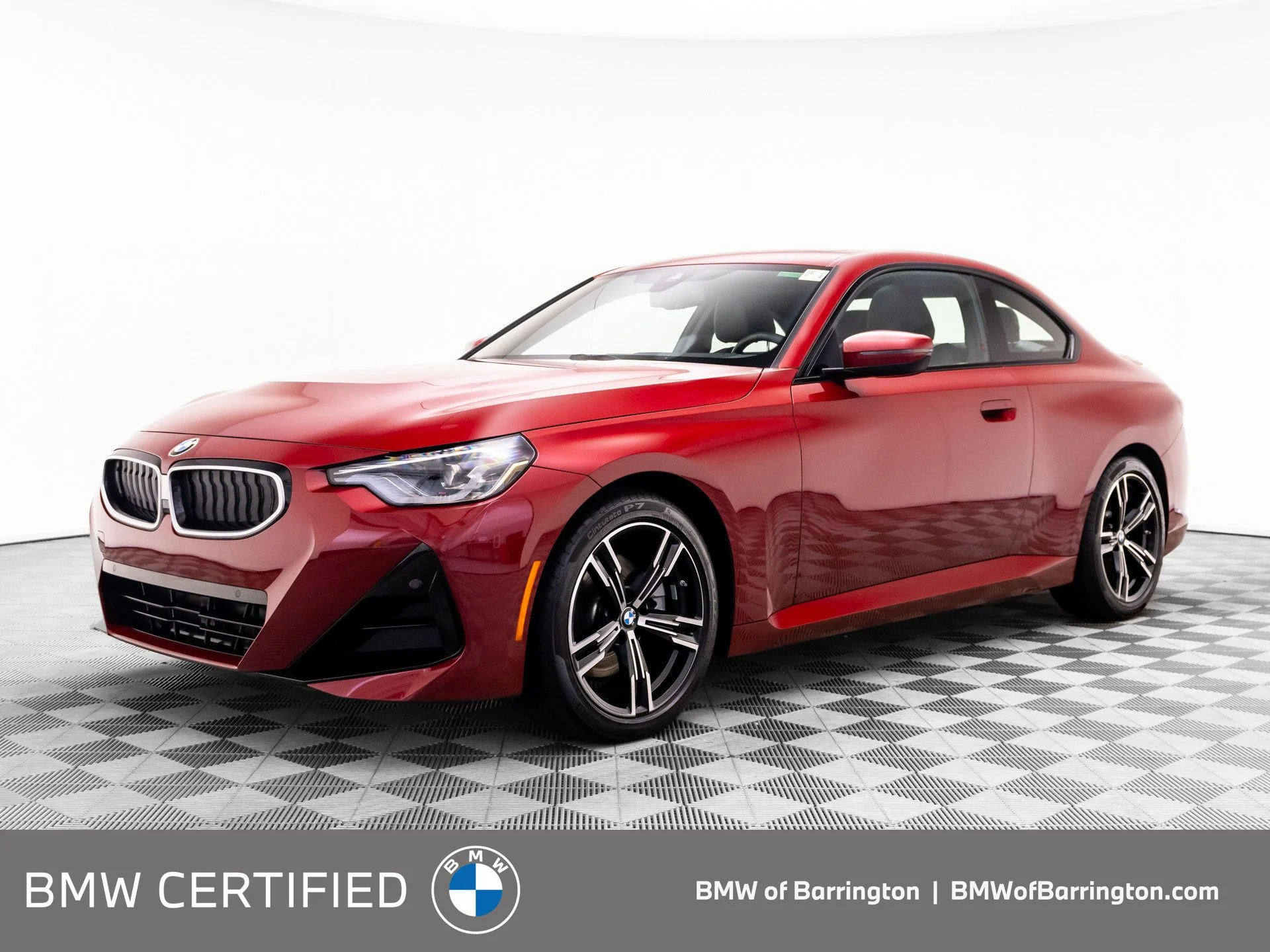 Certified Used 2026 Red BMW 230i xDrive image 1