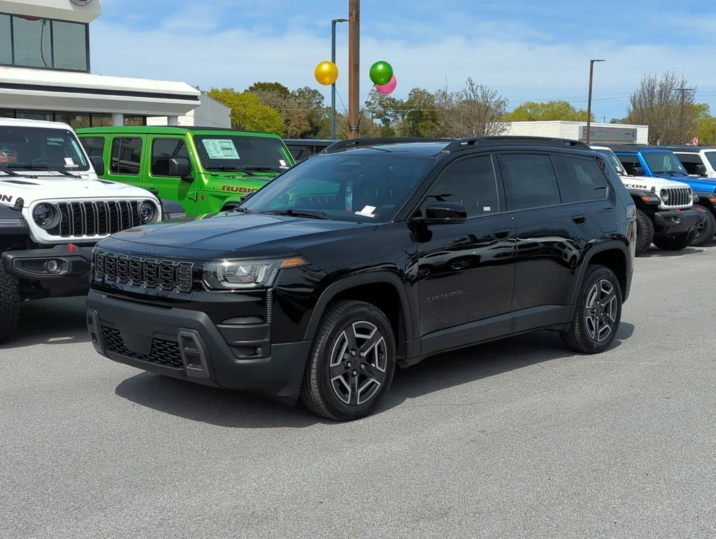 New 2026 Diamond Black Crystal Pearlcoat Jeep Limited image 9