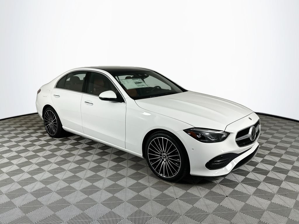 New 2026 Polar White Mercedes-Benz C 300 image 1