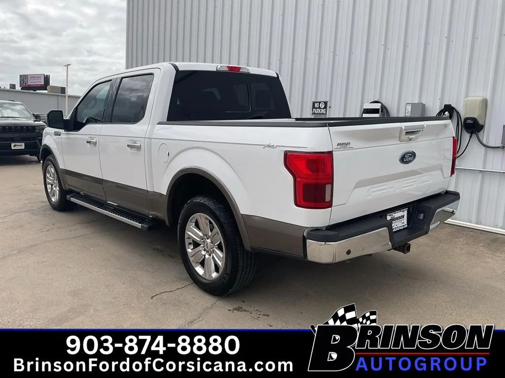 Used 2019 OXFORD WHITE Ford LARIAT image 5