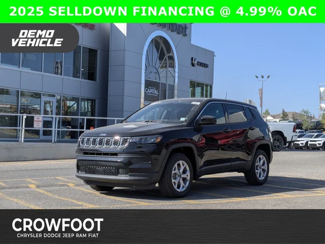 2025 Jeep Compass Sport - 4x4 4.99% OAC - Heated Seats & More!