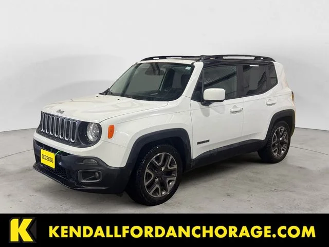 Used 2016 Alpine White Jeep Latitude image 1