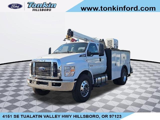 New 2026 Oxford White Ford F-750 Diesel Straight Frame image 1