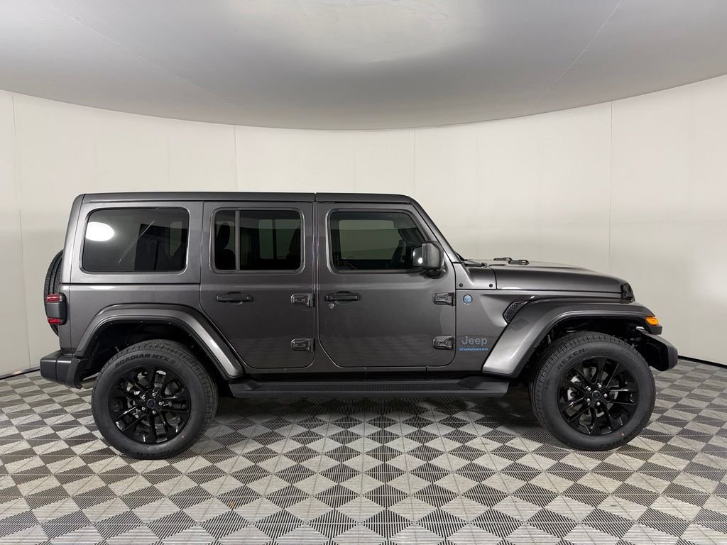 Certified Used 2025 Gray Jeep Sahara 4xe image 10