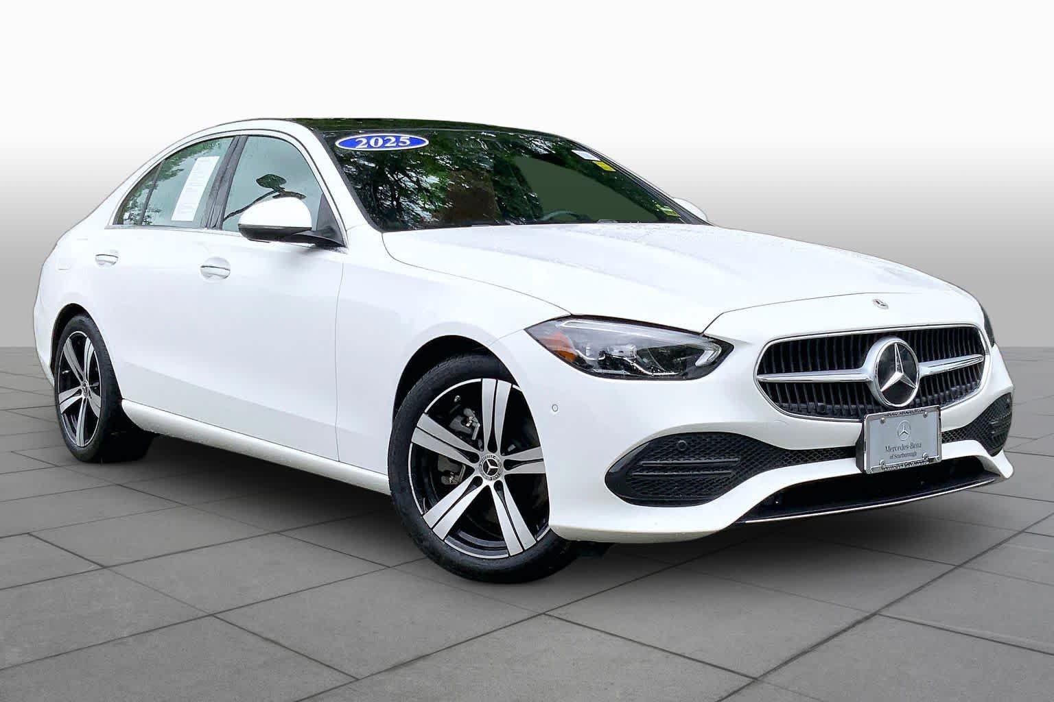 Used 2025 Polar White Mercedes-Benz C 300 image 3