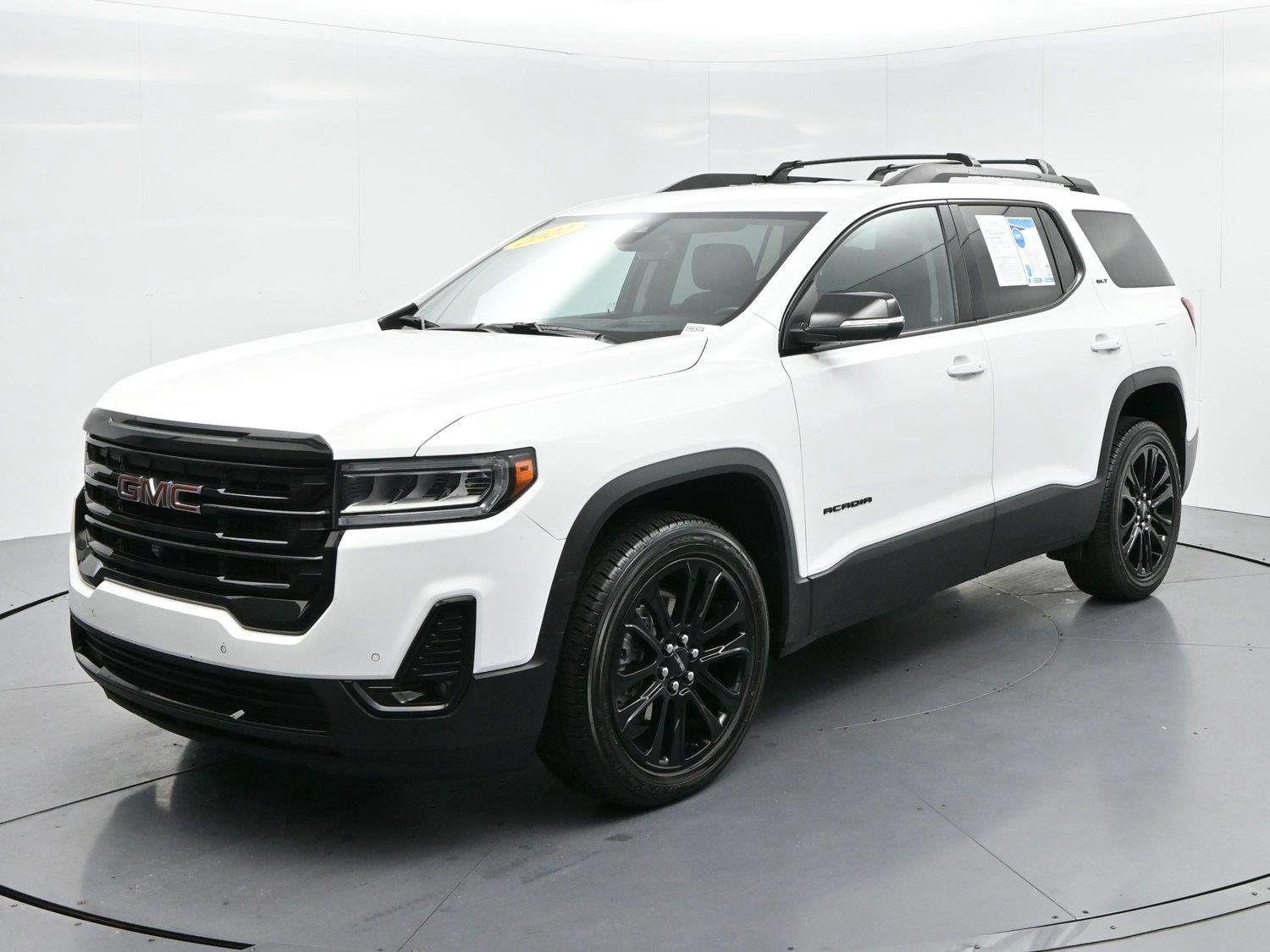 Used 2022 SUMMIT WHITE GMC SLT image 3