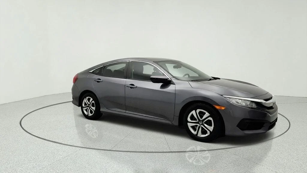 Used 2016 Modern Steel Metallic Honda 4dr CVT LX image 3