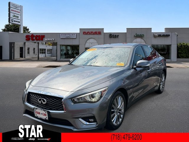 Certified Used 2018 Graphite Shadow INFINITI 3.0t LUXE image 4