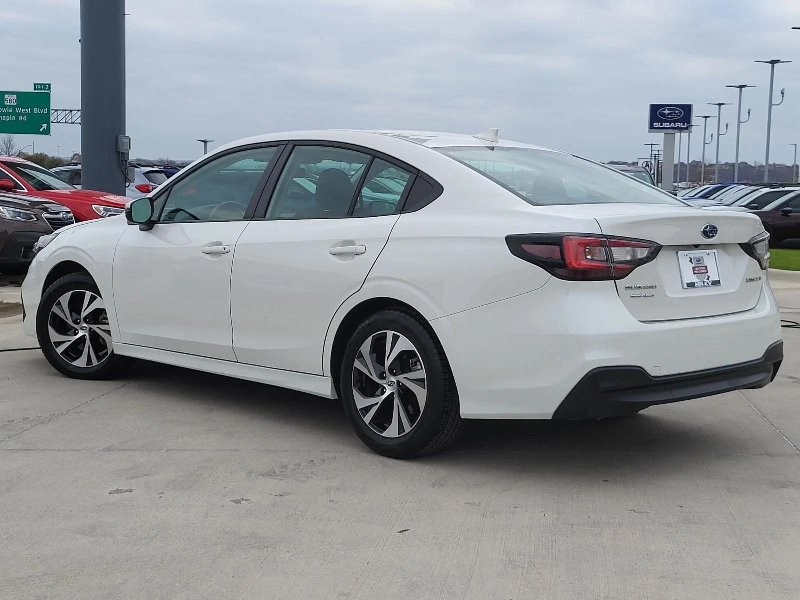Used 2025 White Subaru Premium image 3