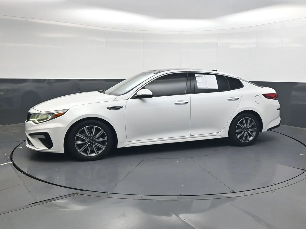 Used 2019 White Kia EX image 12