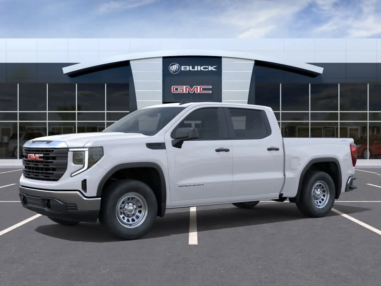 New 2026 Summit White GMC Pro image 2