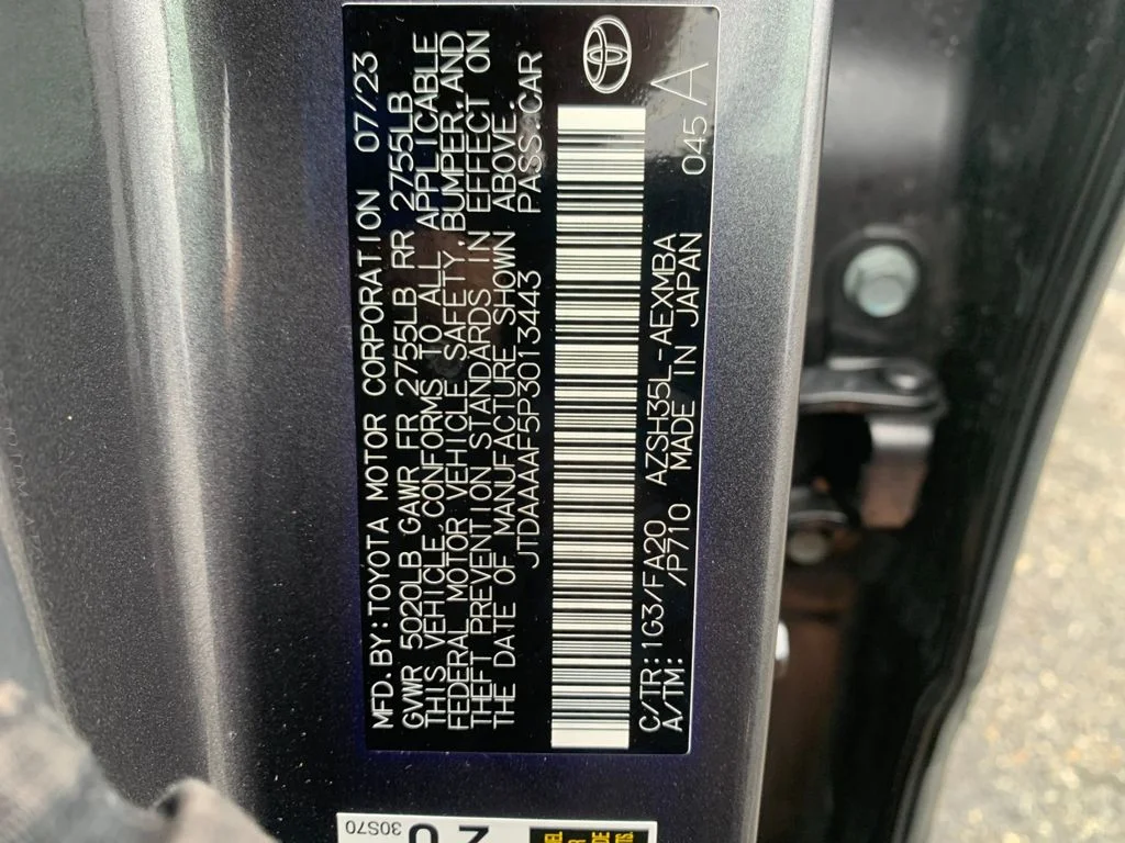 Used 2023 Gray Toyota XLE image 33