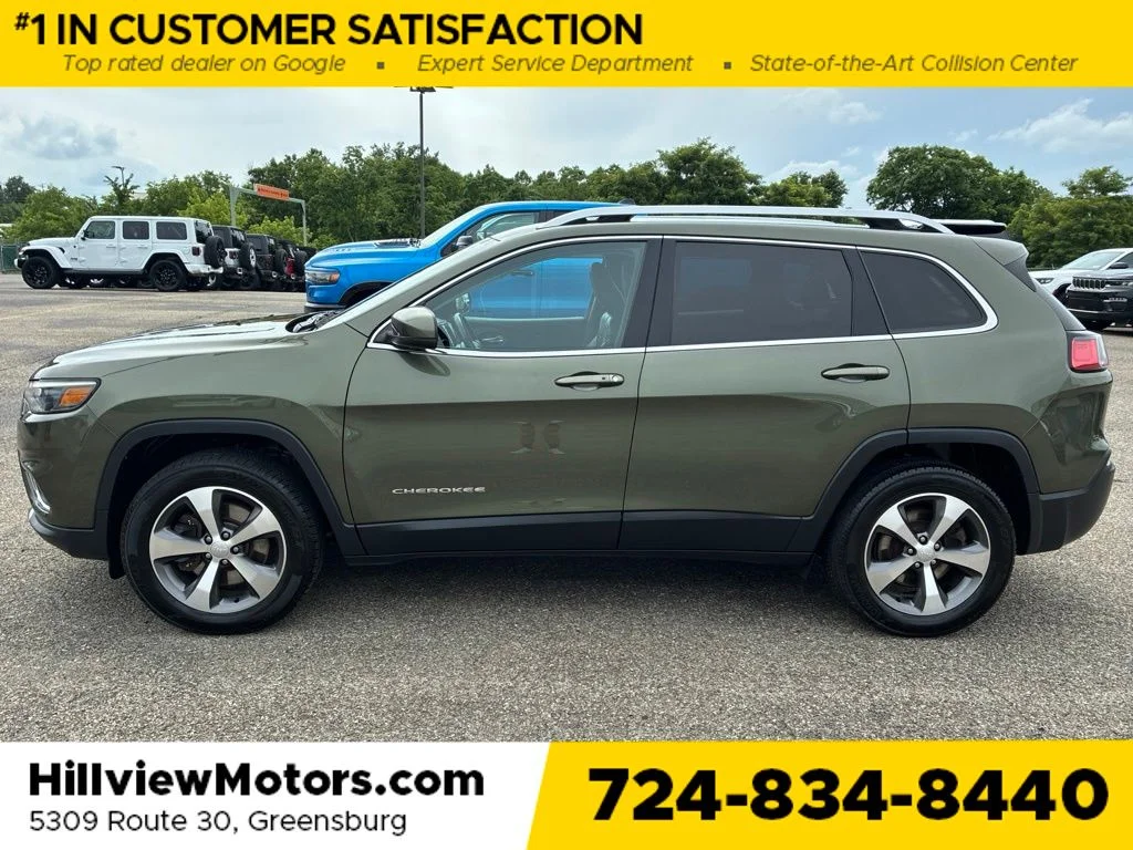 Certified Used 2020 Olive Green Jeep Limited image 2