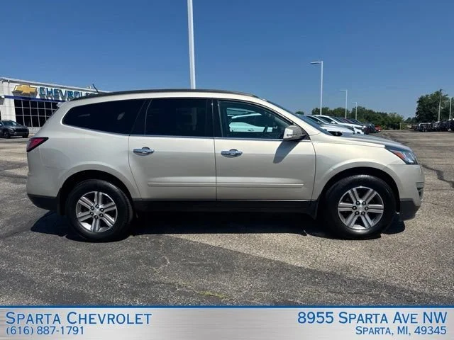 Used 2017 Chevrolet Traverse 1LT with VIN 1GNKVGKD4HJ252799 for sale in Sparta, MI