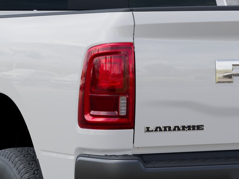 New 2026 Bright White Clear-Coat Exterior Paint RAM Laramie image 9