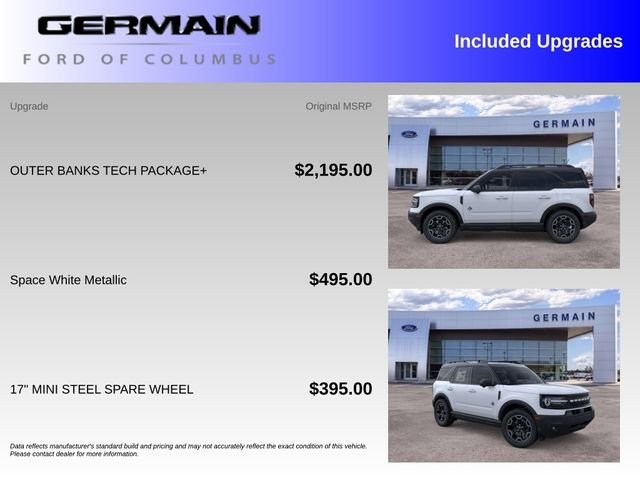 New 2026 Space White Metallic Ford Outer Banks image 28