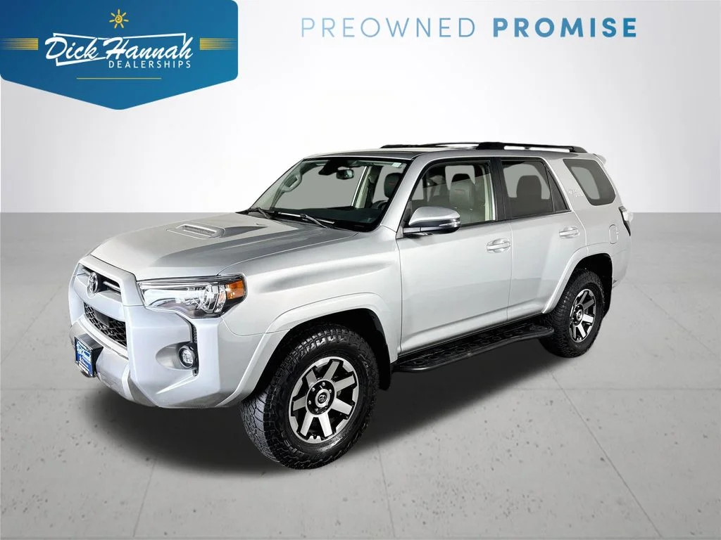 Used 2021 Silver Toyota TRD Off-Road Premium image 1