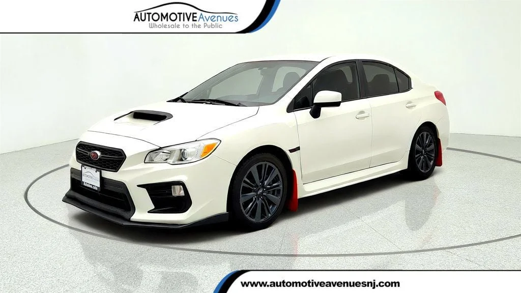 Used 2020 Crystal White Pearl Subaru Manual image 1