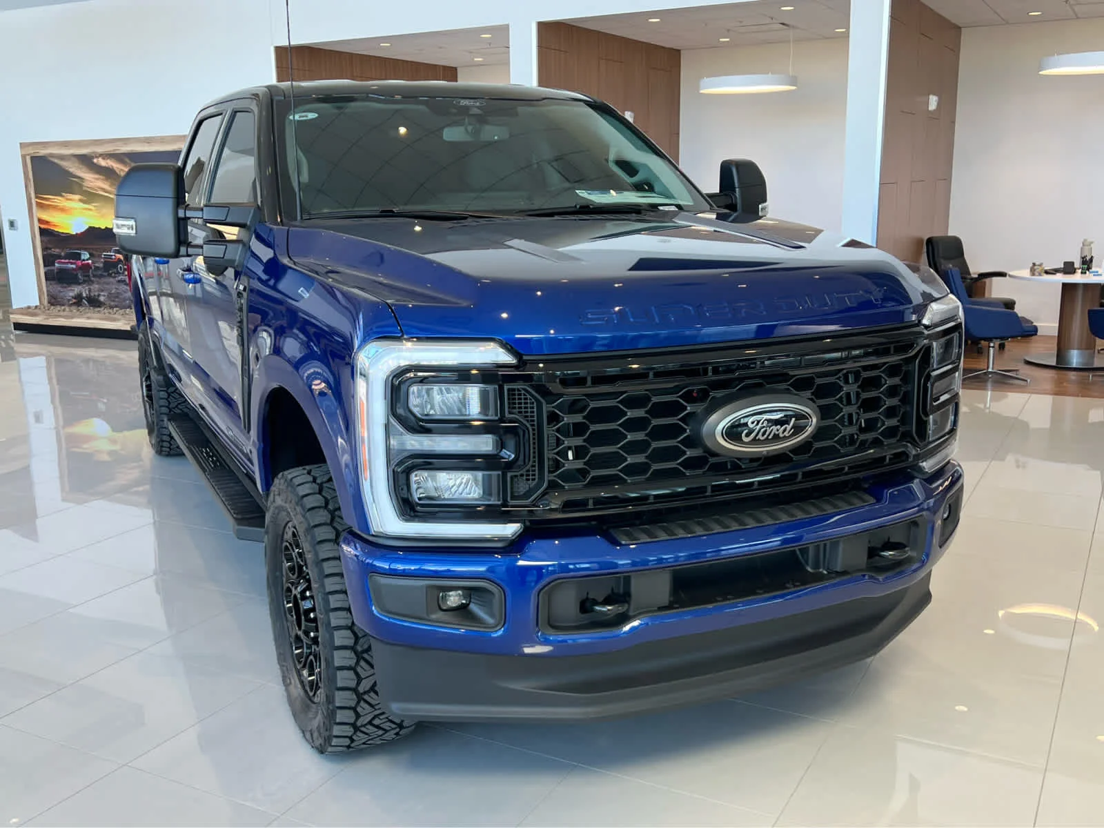 New 2026 Argon Blue Metallic Ford F-350® XLT image 4