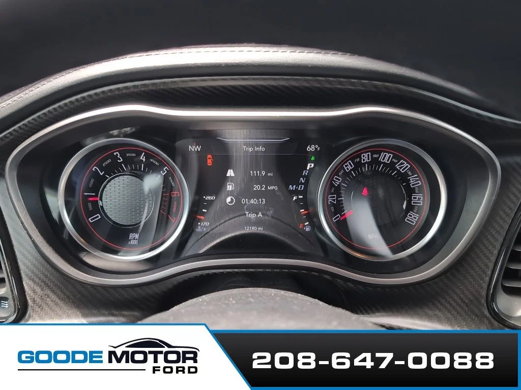 Used 2020 Blue Dodge R/T Scat Pack Widebody image 10