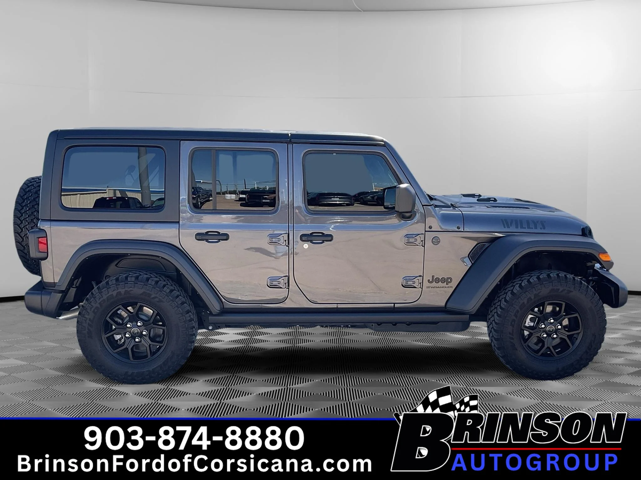 Used 2026 Granite Crystal Clearcoat Metallic Jeep Willys image 8