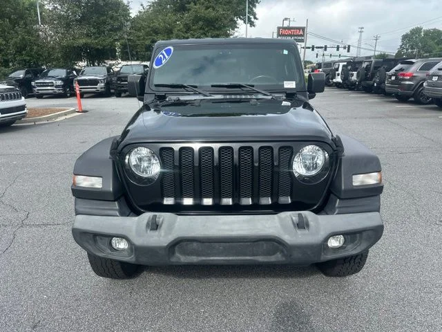 Used 2021 Black Jeep Unlimited Sport S image 8