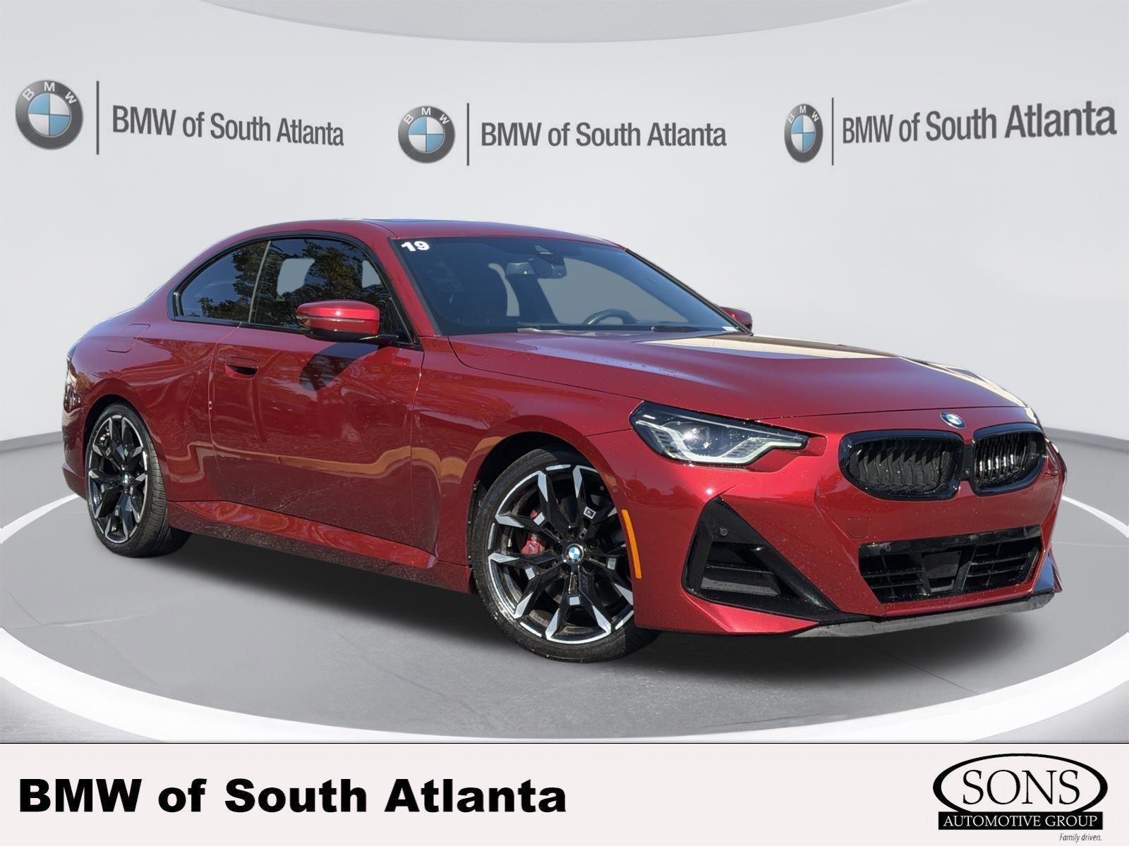 Certified Used 2026 Vegas Red Metallic BMW 230i image 1