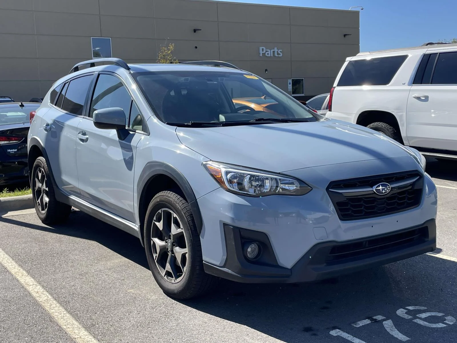 Used 2019 Cool Gray Khaki Subaru Premium image 1