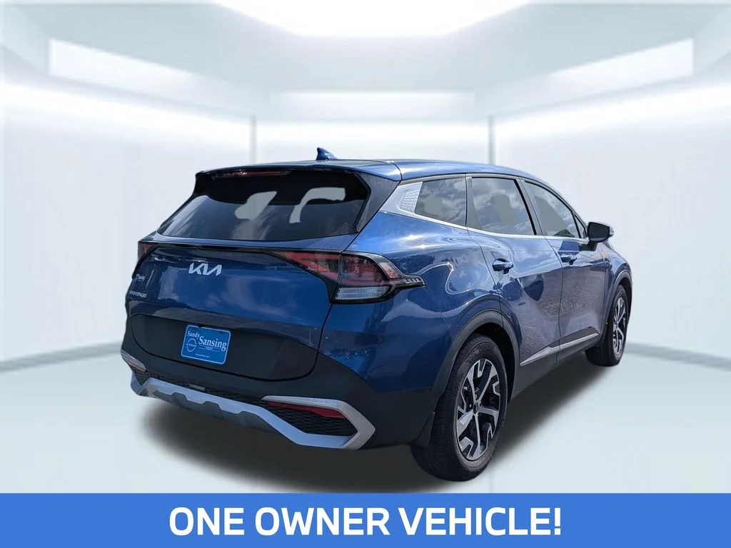 Used 2024 Blue Kia EX image 4