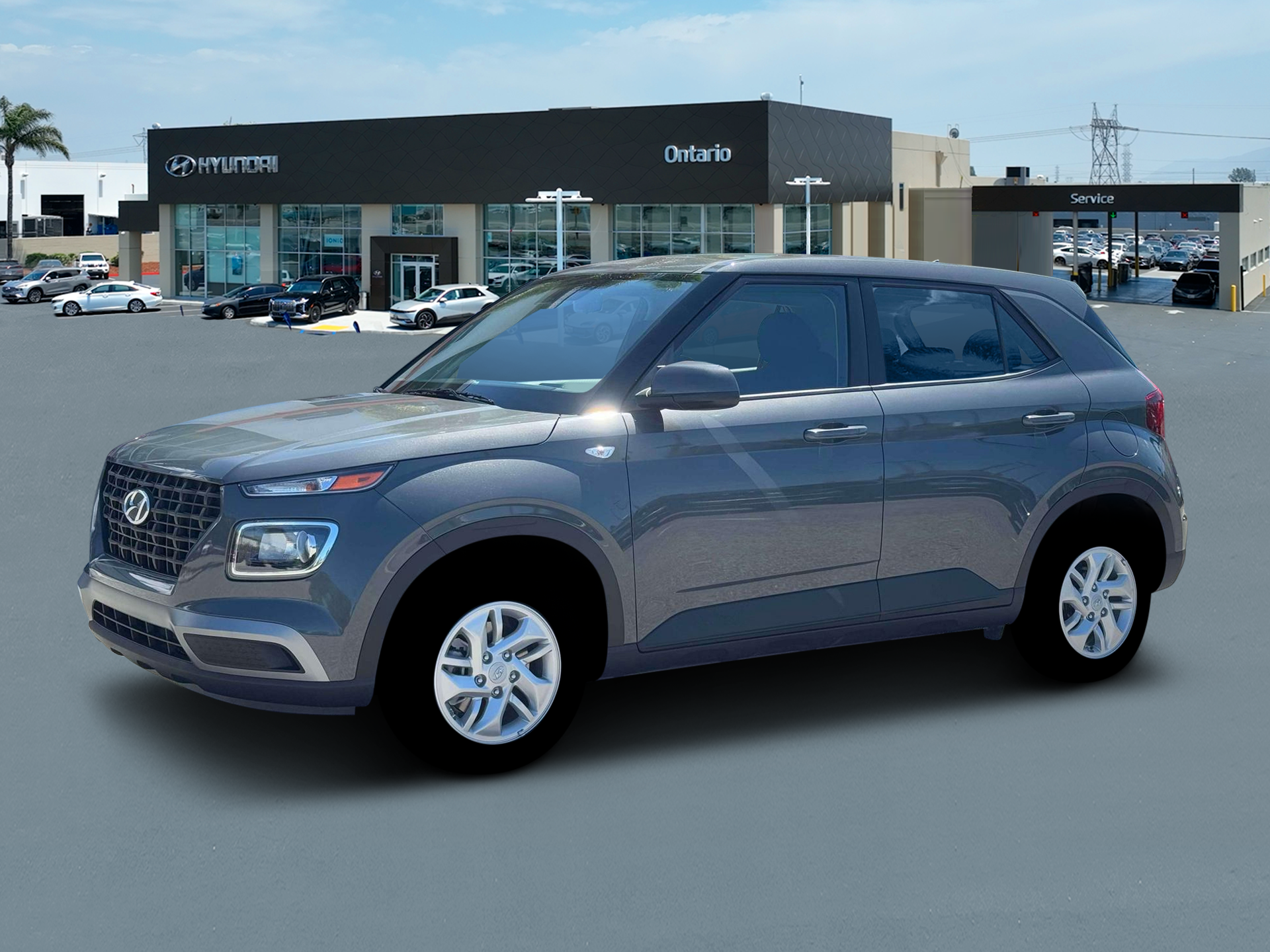 New 2026 Gray Hyundai SE image 2