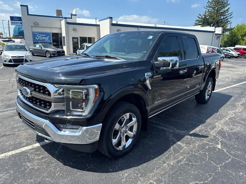 Used 2021 Black Ford King Ranch image 7