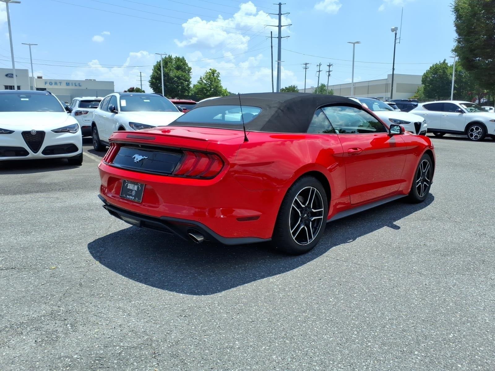 Used 2019 Ford Mustang EcoBoost Premium with VIN 1FATP8UH7K5104469 for sale in Fort Mill, SC