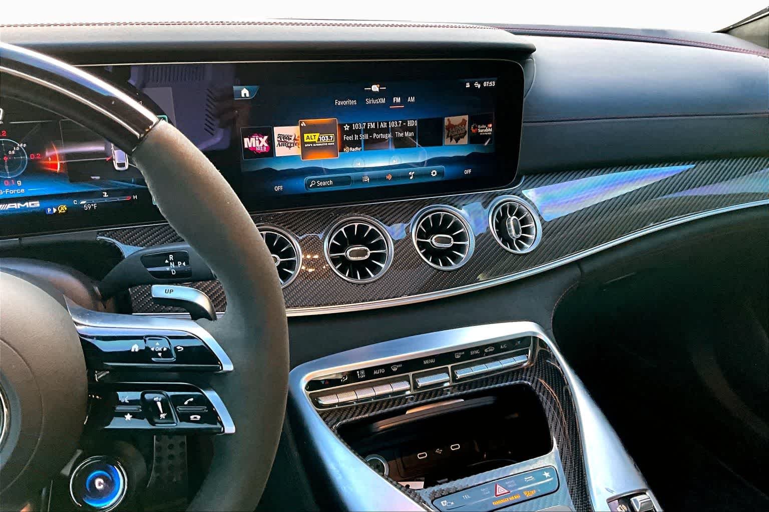 Used 2025 MANUFAKTUR Graphite Grey Magno Mercedes-Benz AMG® GT 63 image 7
