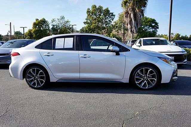 Used 2022 Silver Toyota SE image 6