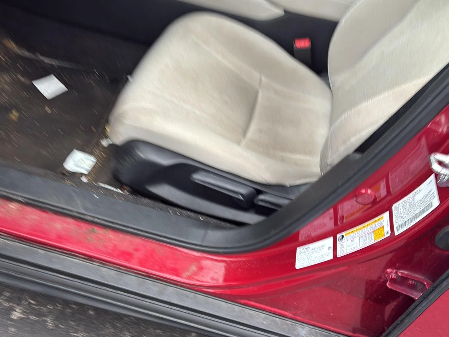Used 2024 Radiant Red Metallic Honda LX image 11