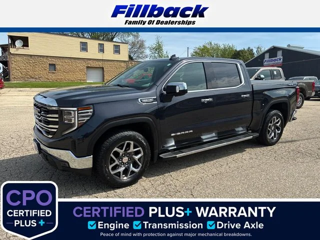 Used 2022 Titanium Rush Metallic GMC SLT image 1