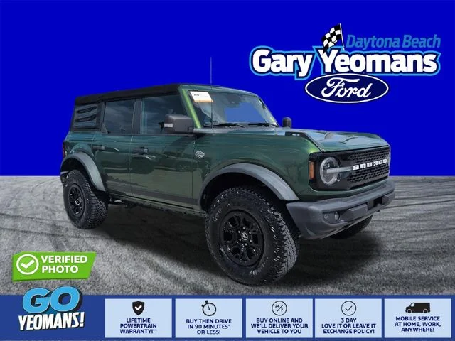 Certified Used 2022 2022 FORD BRONCO WILDTRAK Ford Wildtrak image 1