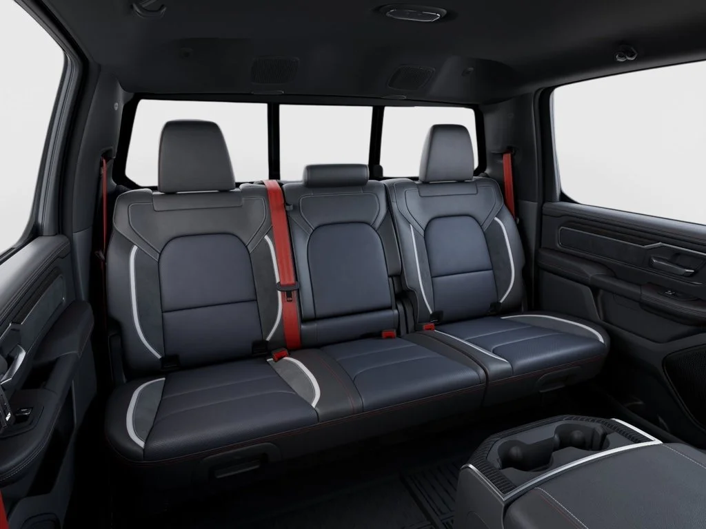 New 2026 Bright White Clear-Coat Exterior Paint RAM Laramie image 17