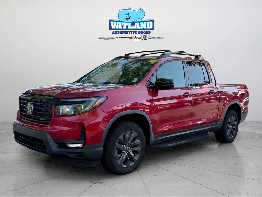 Certified Used 2023 Radiant Red Metallic II Honda Sport image 1