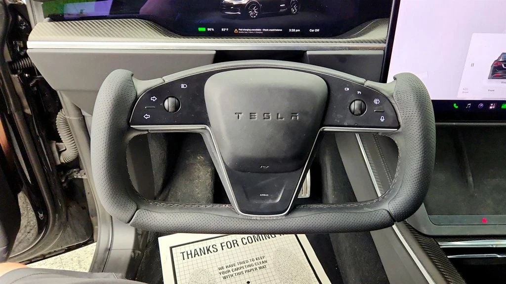 Used 2024 Solid Black Tesla Plaid AWD w/ 22
