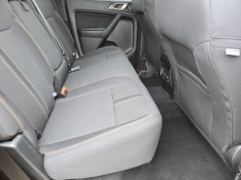 Used 2022 Orange Metallic FORD XLT 4WD SUPERCREW 5