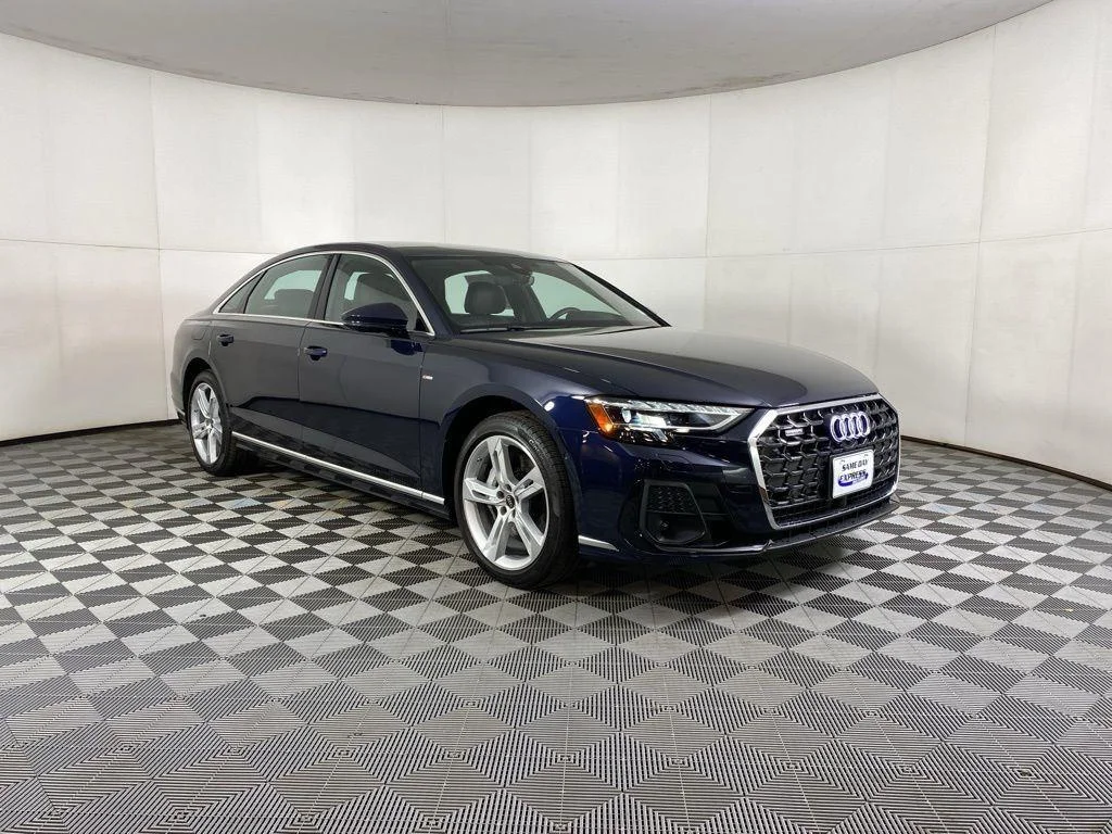 Used 2025 Blue Metallic Audi L 55 image 21