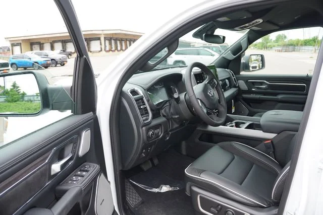 New 2026 Bright White Clear-Coat Exterior Paint RAM Laramie image 10