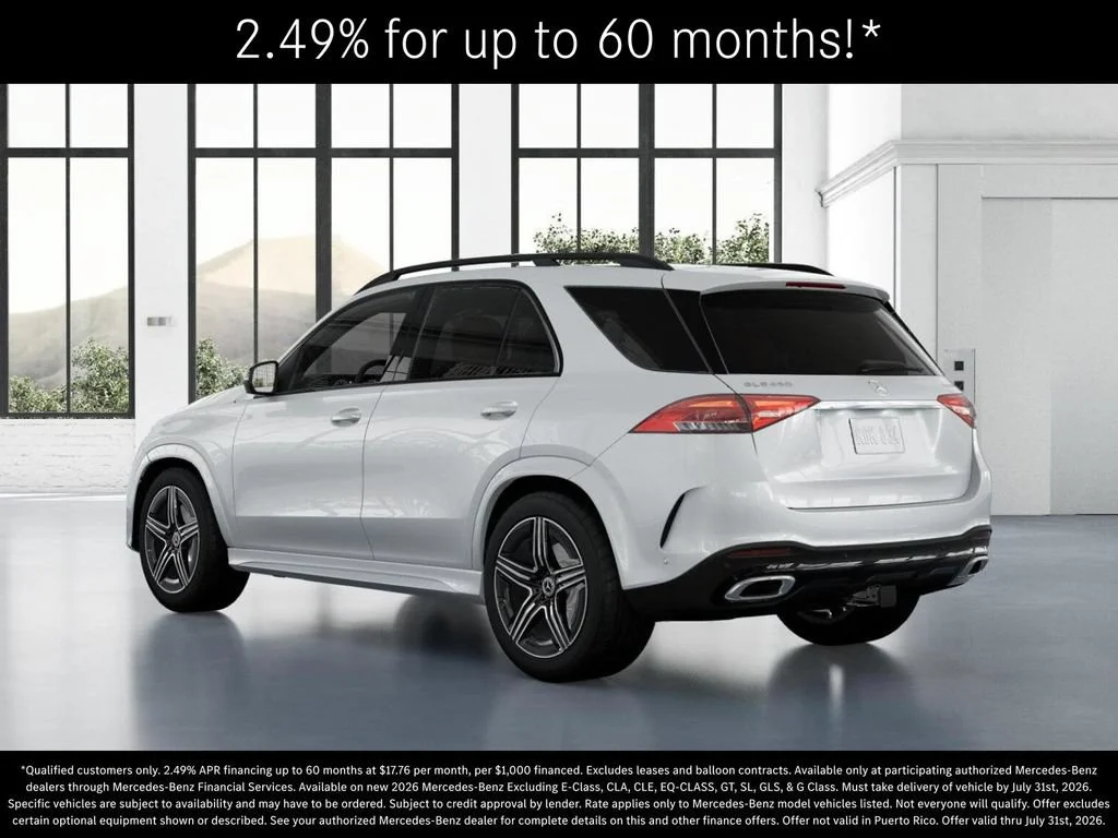 New 2026 MANUFAKTUR Moonlight White Metallic Mercedes-Benz GLE 450 image 71