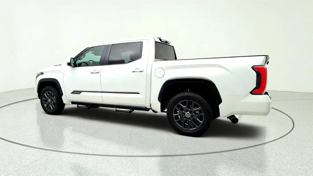 Used 2024 Wind Chill Pearl Toyota Platinum Hybrid CrewMax 5.5