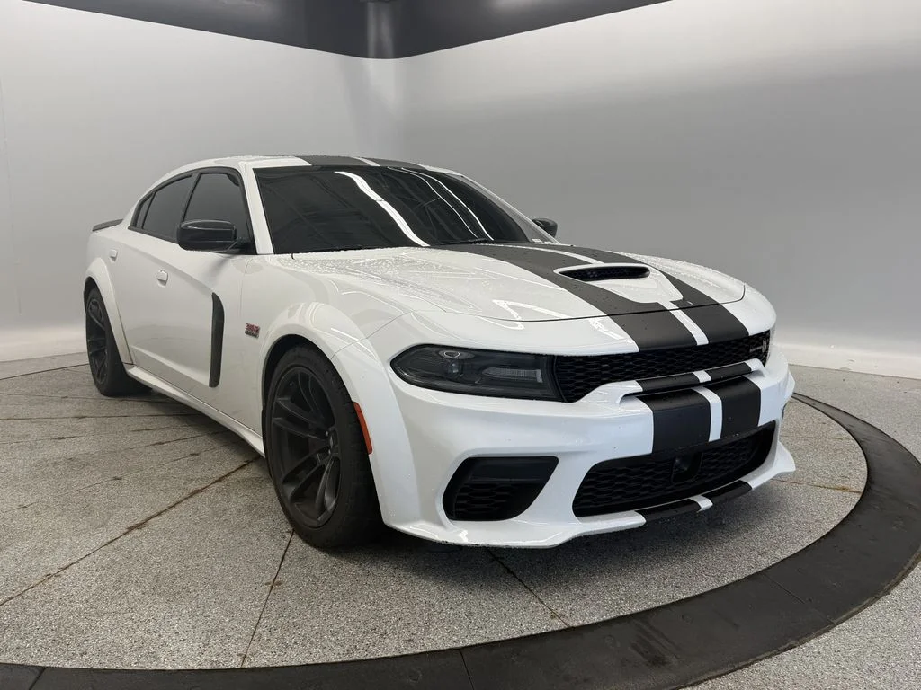 Certified Used 2021 White Dodge R/T Scat Pack Widebody image 3