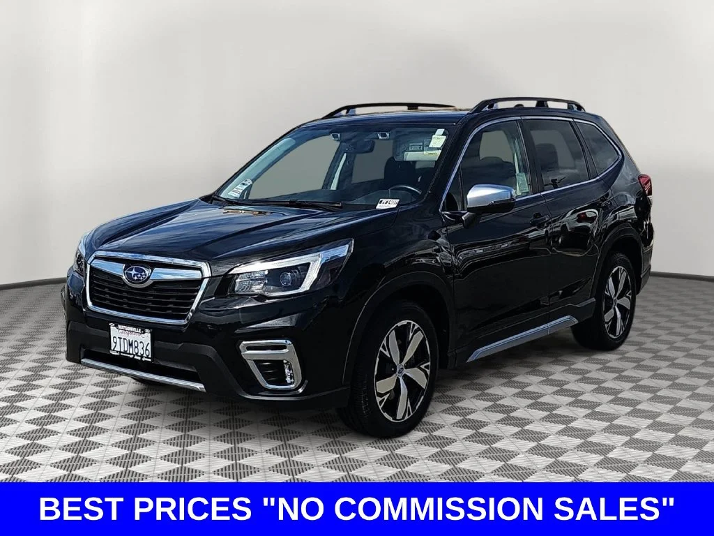 Used 2021 Crystal Black Silica Subaru Touring image 7