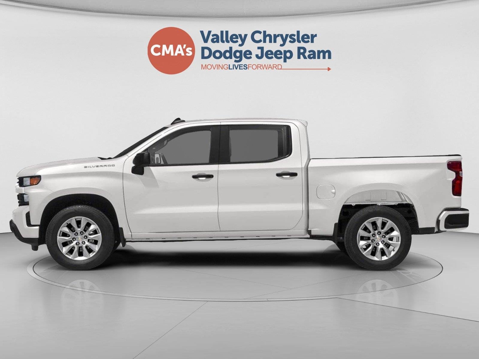 Used 2021 Summit White Chevrolet Custom image 2